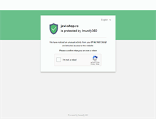 Tablet Screenshot of jevi-shop.ro